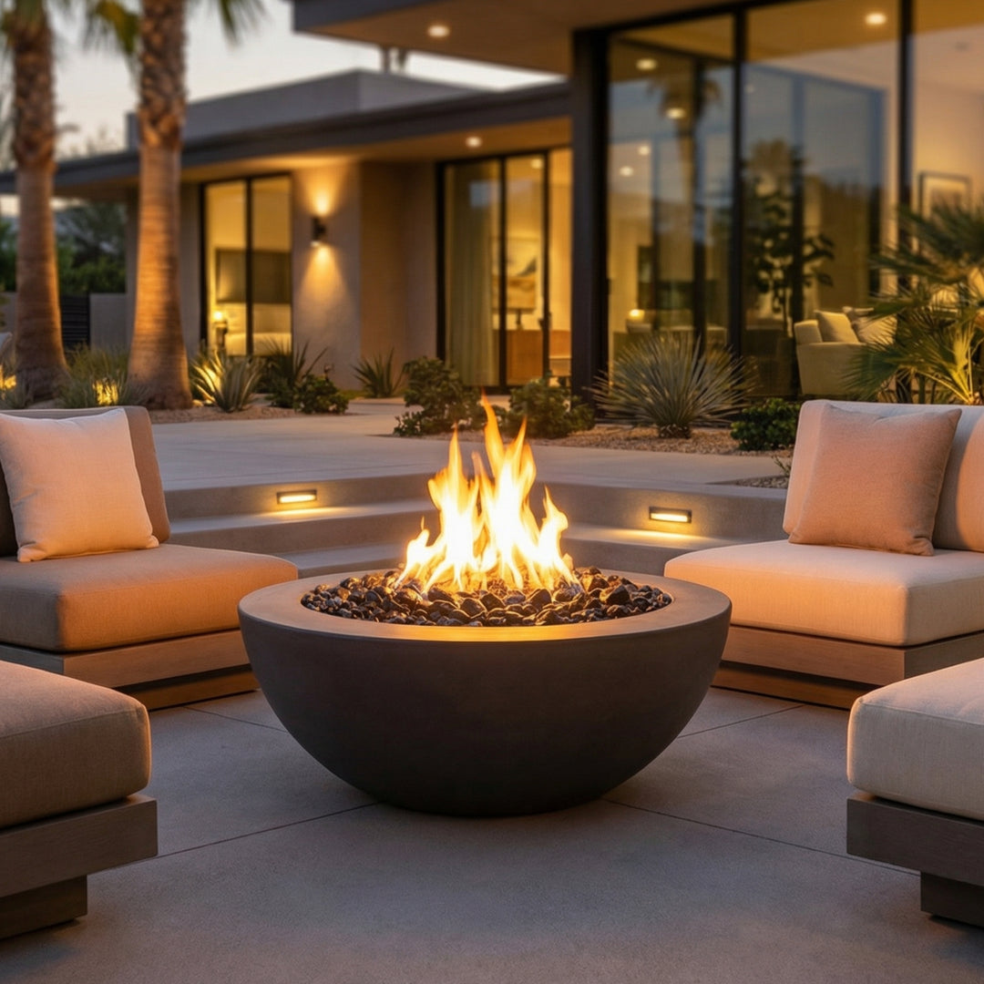 Legacy Round Fire Bowl – Classic Outdoor Fire Feature