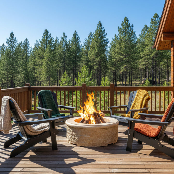 American Fyre Designs - Chiseled Fire Pit