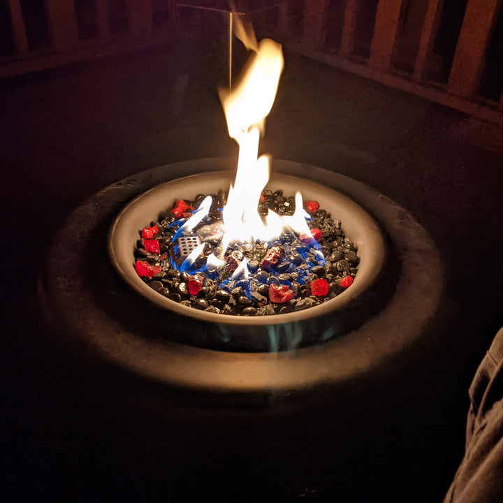 HPC portable camping propane fire pit 