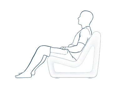 Loop Lounge Chair – Modern Outdoor & In-Pool Lounge Chair for Tanning Ledges with Optional Loop Side Table