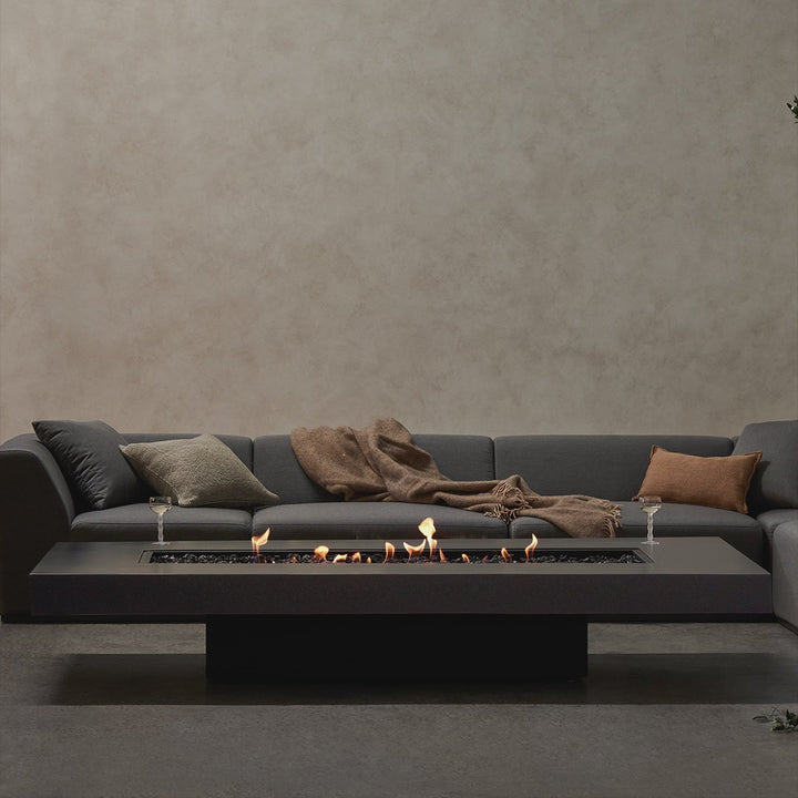 EcoSmart Fire Gin 90 Low Fire Pit Table - Ethanol Fuel