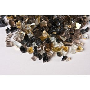 American Fire Glass - 1/4" Classic Fire Glass - Multiple Color Options - 10 lbs