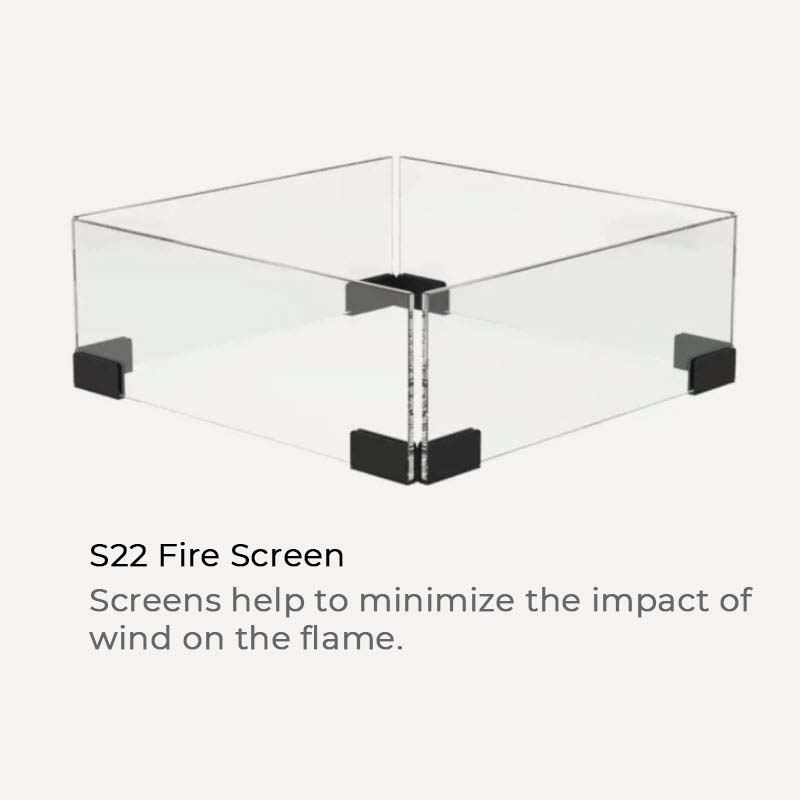 EcoSmart Fire Base 30 Fire Table - Outdoor Propane/Natural Gas Model