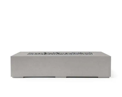 SONOMA 72 Rectangular Outdoor Fire Feature, 72x33x16 Concrete Gas Fire Pit