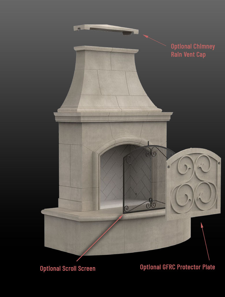 AFD Collection - Mariposa Vent-Free Fireplace