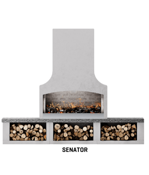 Flare - Elite Senator - Outdoor Fireplace – SoCal Firepits