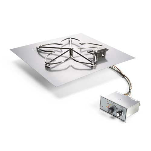 HPC Fire 18" Square Flat Fire Pit Insert FPPK18-SQ-FLEX
