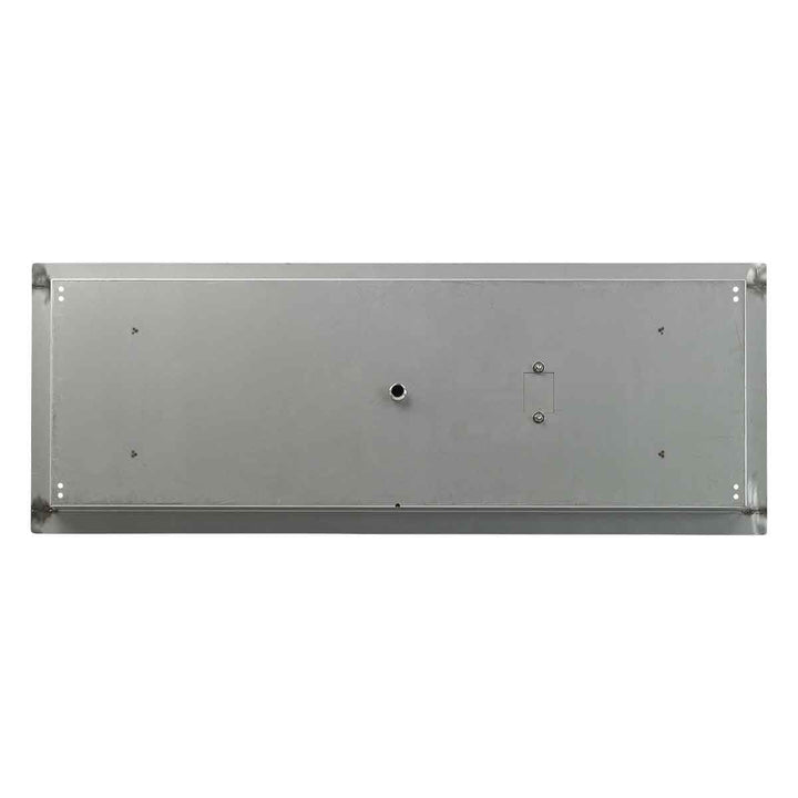 American Fire Glass Stainless Steel Drop-In Fire Pit Pan - Rectangular - SS-AFPP-36