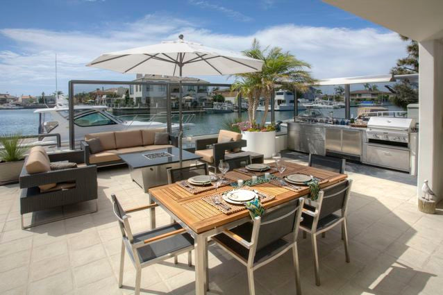 Newport Fire Pit Table 48x48