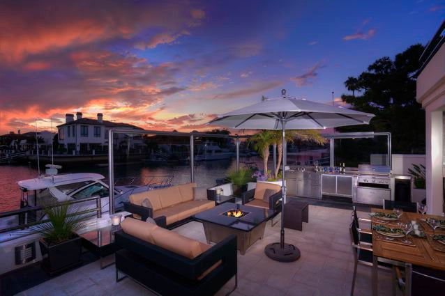 Newport Fire Pit Table 48x48