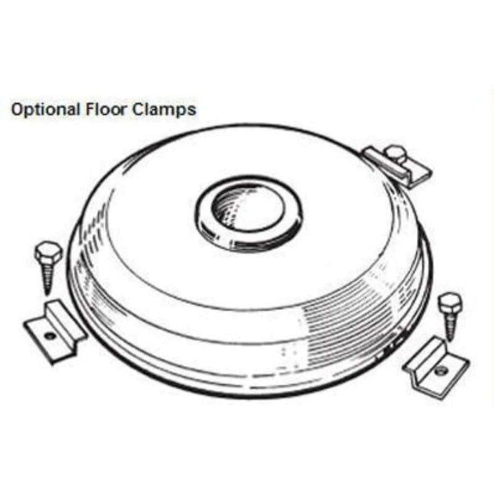 Sunglo 27020 Floor Clamp Kit (3-Piece)