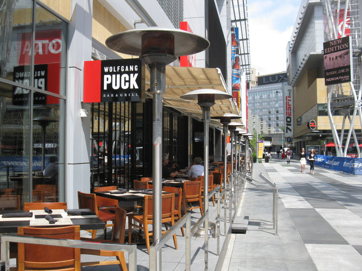 Sunglo A242SS Natural Gas Patio Heater-Brushed Stainless Steel