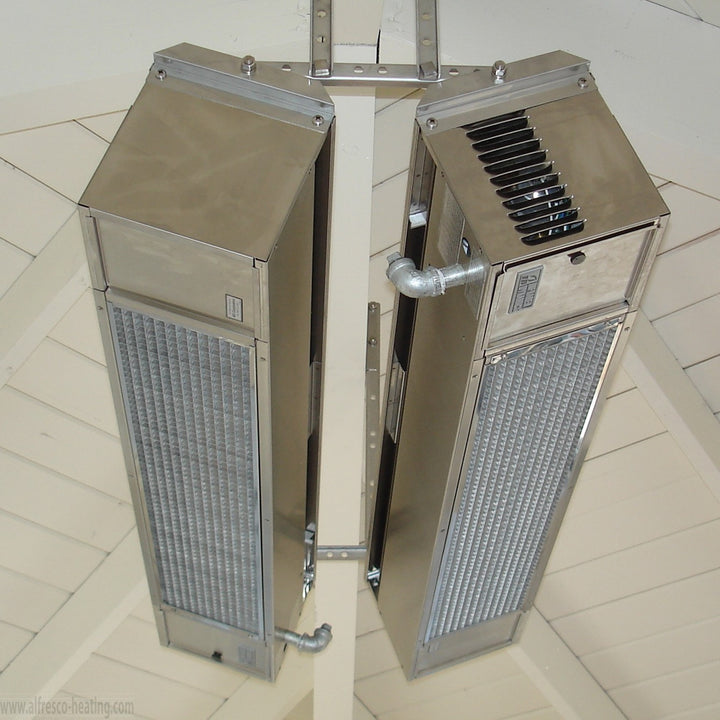 SunPak S34S Stainless Steel Overhead Gas Patio Heater