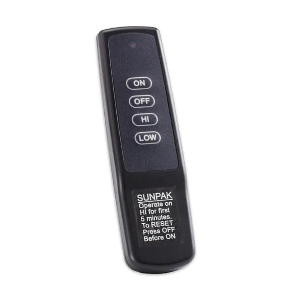 SUNPAK S34 S TSR INFRARED GAS HEATER WITH REMOTE - STAINLESS STEEL