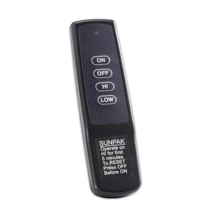 SUNPAK S34 S TSR INFRARED GAS HEATER WITH REMOTE - STAINLESS STEEL