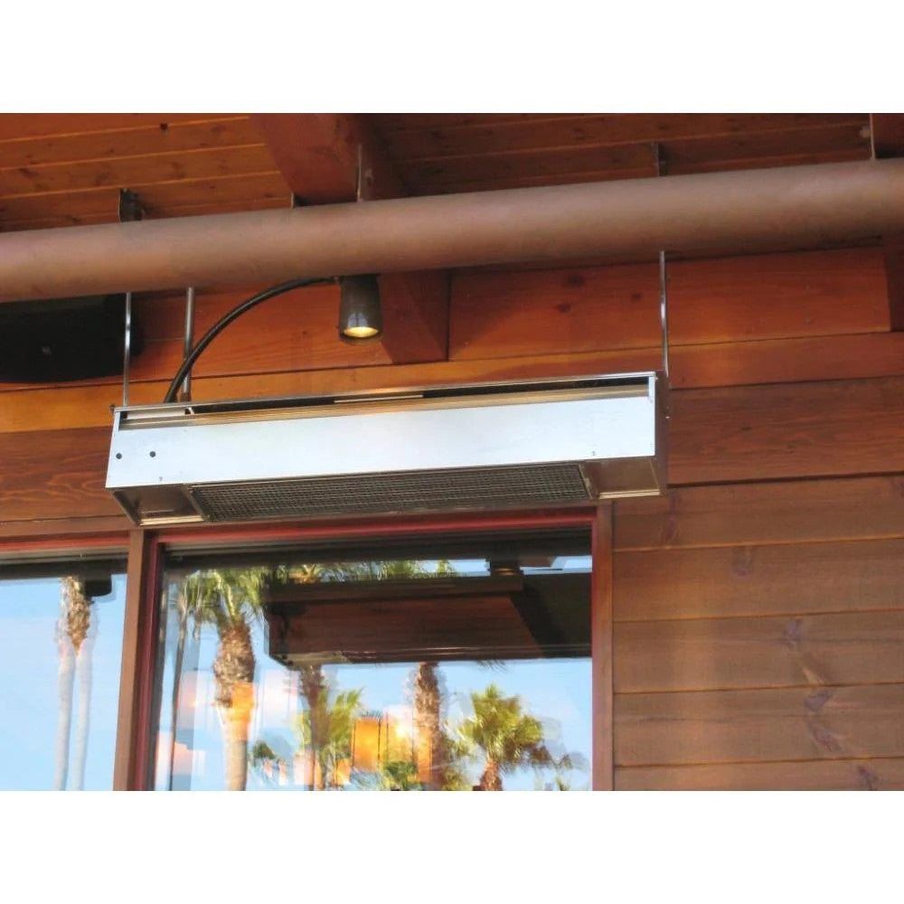 SUNPAK S34 S TSR INFRARED GAS HEATER WITH REMOTE - STAINLESS STEEL
