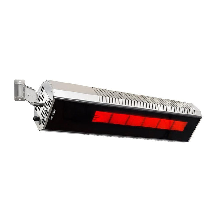 Sunstar Sgl Series 48" Two-stage Natural Gas Infrared Patio Heater With Adjustable Mounting Kit And Wireless Remote Control