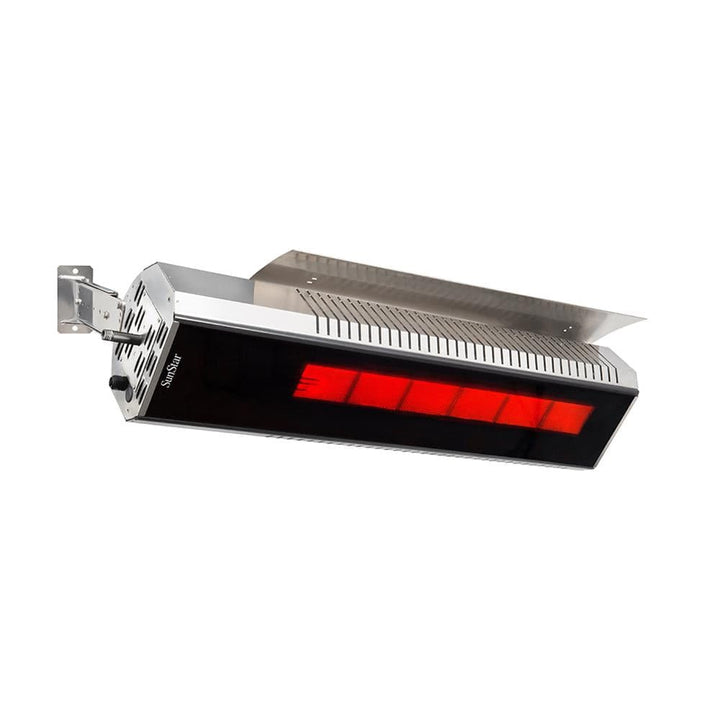 Sunstar Sgl Series 48" Two-stage Natural Gas Infrared Patio Heater With Adjustable Mounting Kit And Wireless Remote Control