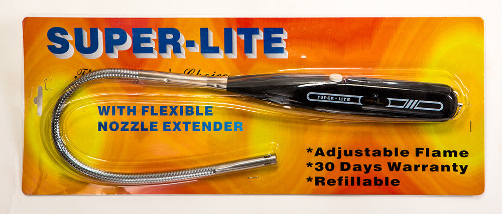 Super-Lite Hand Held Lighter Long - Black