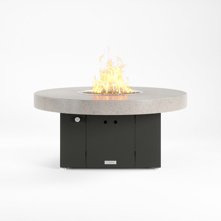 COOKE Santa Barbara Fire Pit Table 48" Diameter x 21" - Stone Top