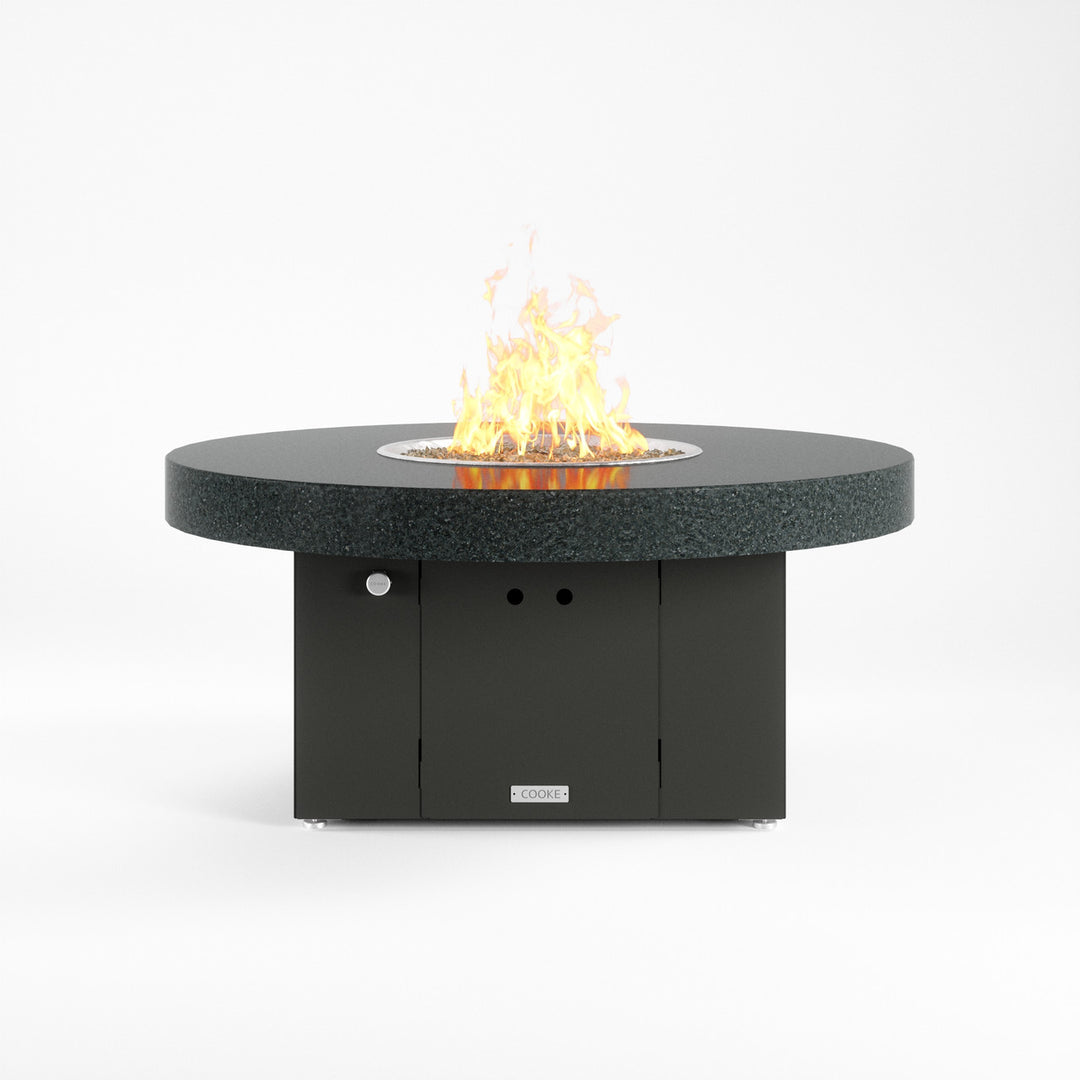 COOKE Santa Barbara Fire Pit Table 48" Diameter x 21" - Stone Top