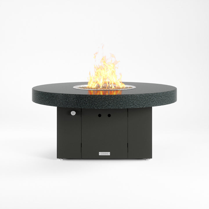 COOKE Santa Barbara Fire Pit Table 48" Diameter x 21" - Stone Top