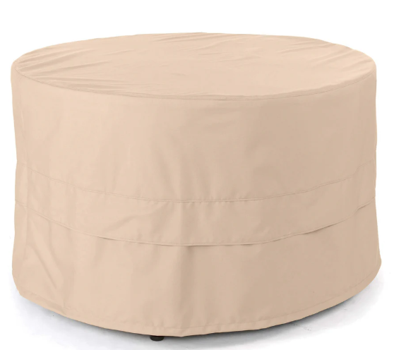 COOKE Sea Spray Cloth Cover for 42" Dia x 21" H Fire Pit Table