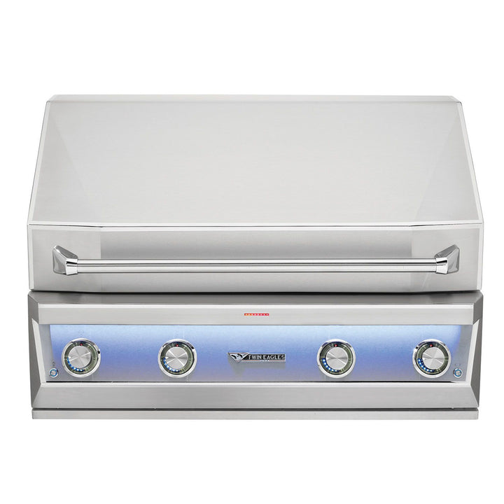 Twin Eagles Eagle One 42-Inch 3-Burner Built-In Grill with Sear Zone & Infrared Rotisserie Burner