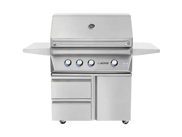 Twin Eagles 42" Grill Cart with One Door and Two Drawers