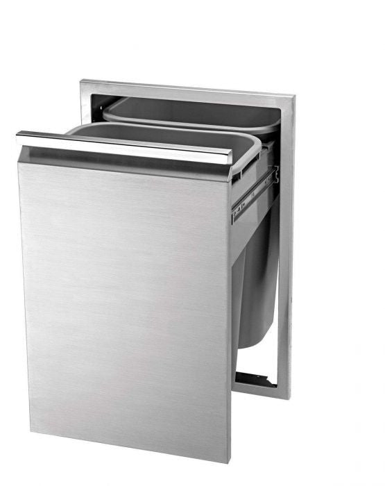 Twin Eagles Double Tall Trash Drawer, 18x26-Inch