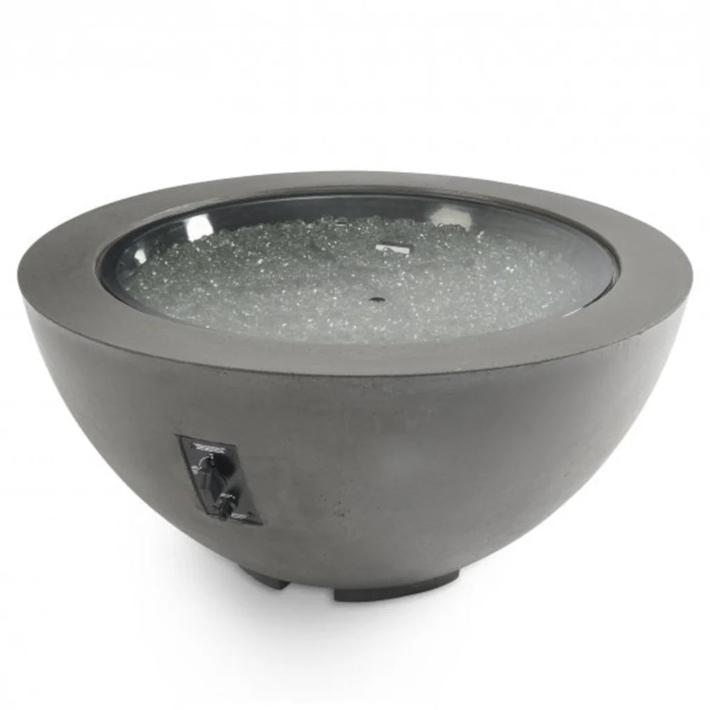 Cove 42" Bowl Gas Fire PIt in Midnight Mist