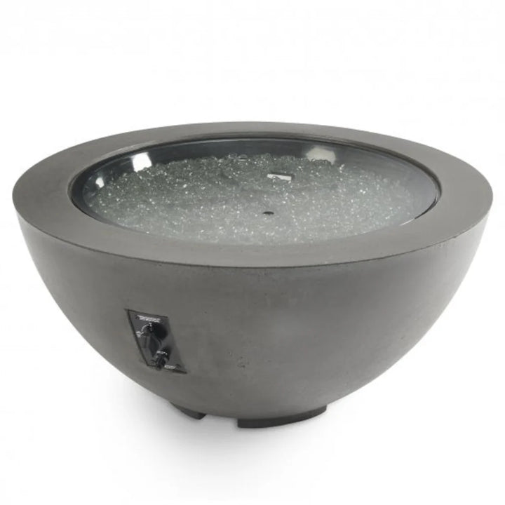 Cove 42" Bowl Gas Fire PIt in Midnight Mist