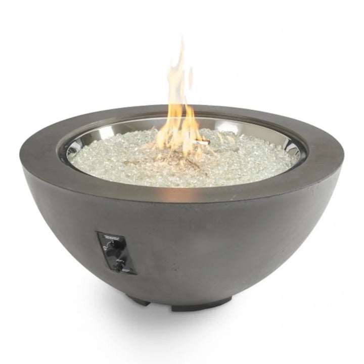 Cove 42" Bowl Gas Fire PIt in Midnight Mist