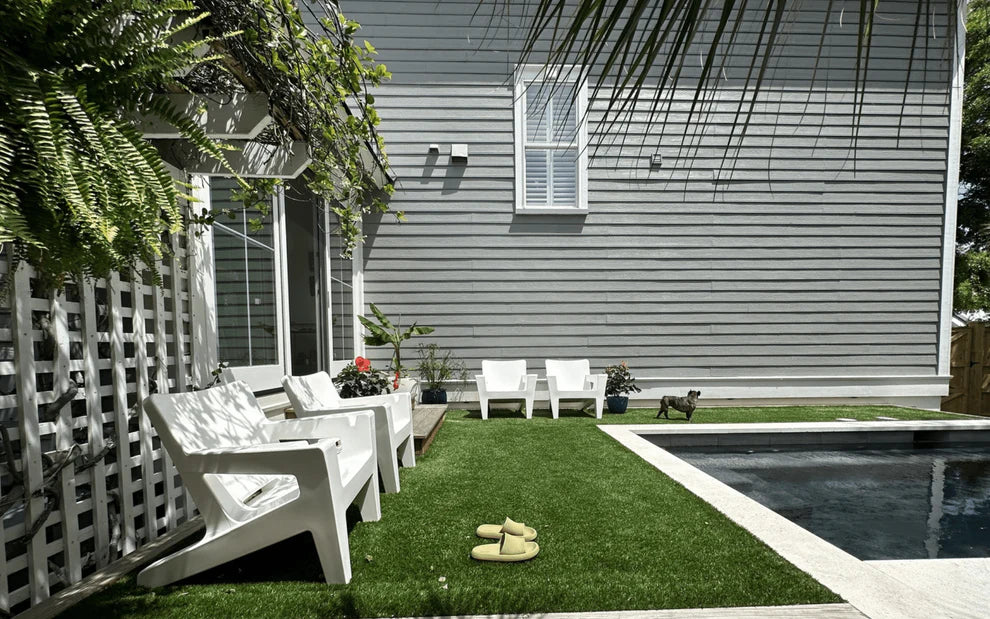 Bask Lounge Chair – Modern Resin Adirondack In-Pool Ledge Chair for Tanning Ledges, Baja Shelves & Outdoor Lounging