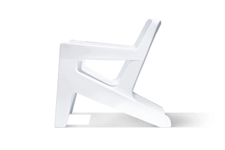 Bask Lounge Chair – Modern Resin Adirondack In-Pool Ledge Chair for Tanning Ledges, Baja Shelves & Outdoor Lounging