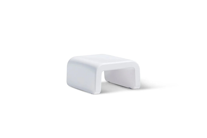 Line Ottoman - Modern Outdoor Ottoman or Side Table for Pool Ledges, Patios & Baja Shelves