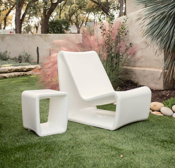 Loop Table - Modern In-Pool Side Table for Tanning Ledges, Baja & Sun Shelves
