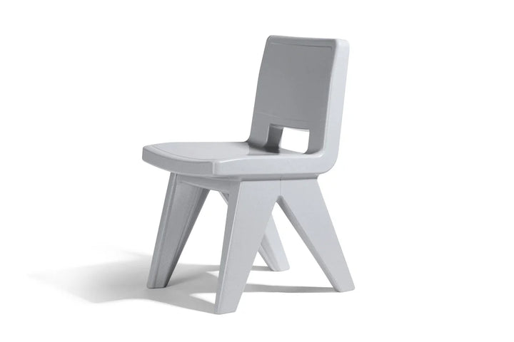 Fresco Dining Chair - Modern Outdoor Dining Chair in Marine-Grade Polyethylene for Patio, Deck & Garden