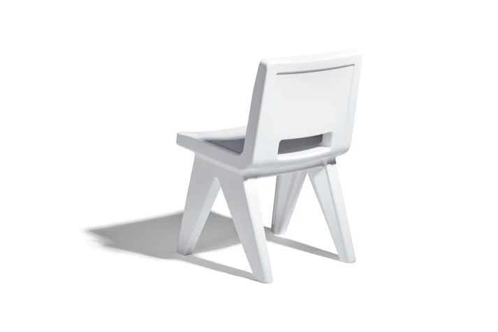 Fresco Dining Chair - Modern Outdoor Dining Chair in Marine-Grade Polyethylene for Patio, Deck & Garden
