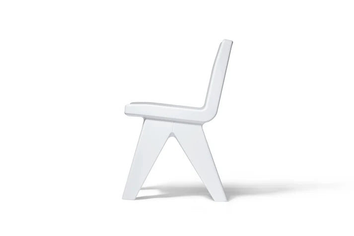 Fresco Dining Chair - Modern Outdoor Dining Chair in Marine-Grade Polyethylene for Patio, Deck & Garden