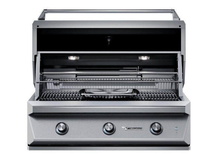 Twin Eagles 42" Built-in Grill with Infrared Rotisserie and Sear Zone