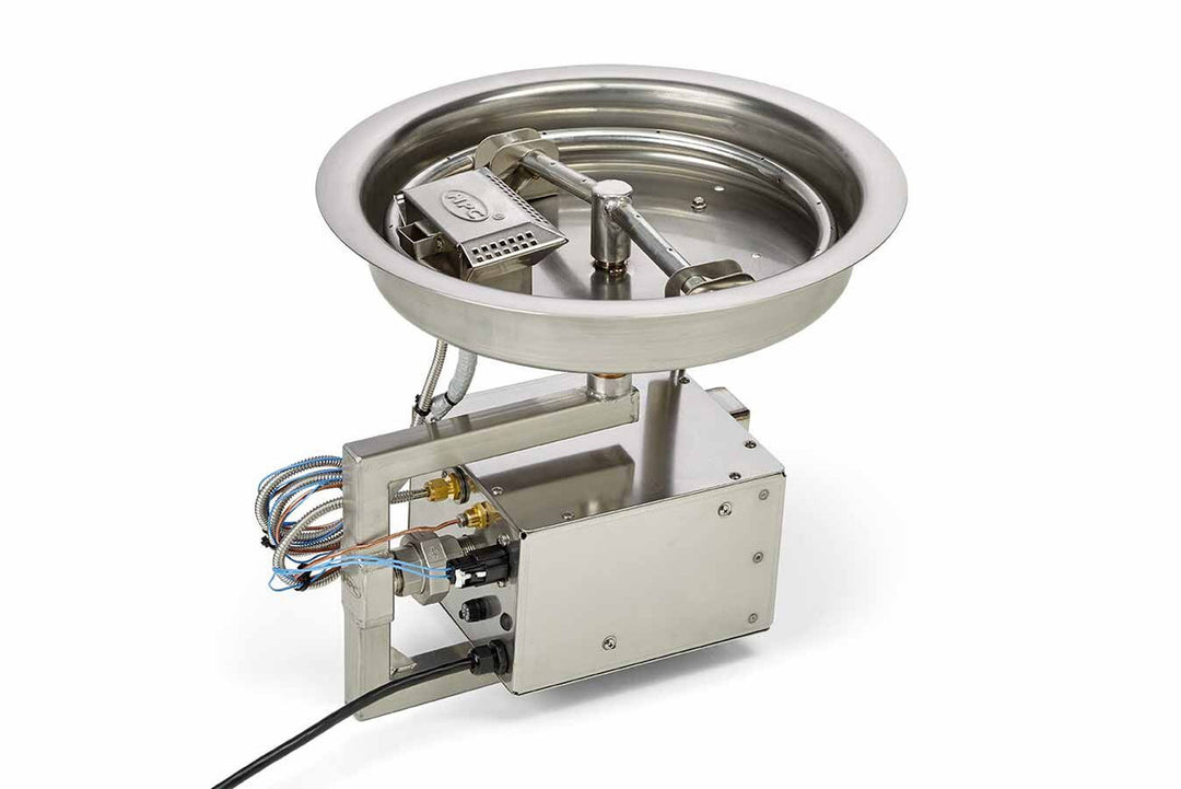 Hearth Products Controls - 13" Round Bowl Fire Pit Insert - EI Series - HIGH/LOW