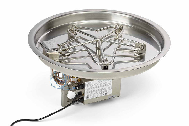 Hearth Products Controls - 25" Round Bowl Fire Pit Insert - EI Series - HIGH/LOW