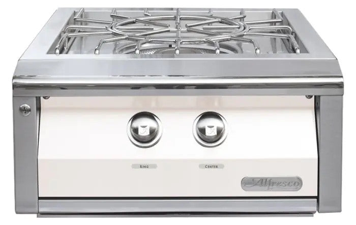 Alfresco 24-Inch Versa Power Cooking System - Signal White-Matte