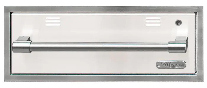 Alfresco Electric Warming Drawer - Signal White-Matte