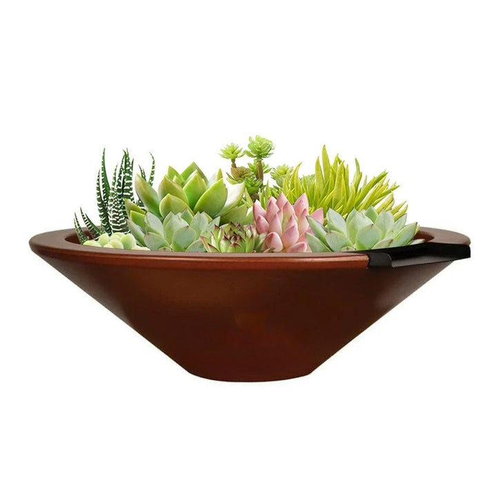 Geo Round Planter Water Bowl